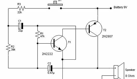 Simple Siren Circuit | Electronic Circuits Diagram