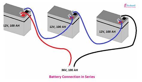 battery wiring diagram series parallel
