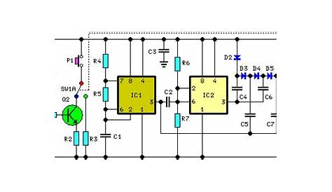 electric fence circuit pcb schematic