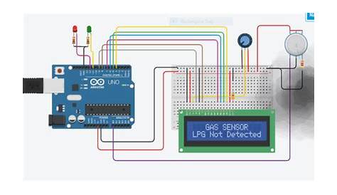 LPG Gas leakage detector using arduino | Arduino Project