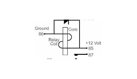 12 Volt Relay Wiring Schematic - Wiring Diagram
