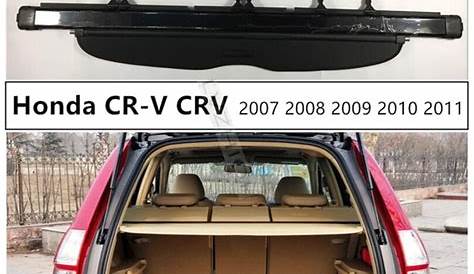 Couvercle de protection de coffre arrière pour Honda CR V CRV 2007 2008 2009 2010 2011
