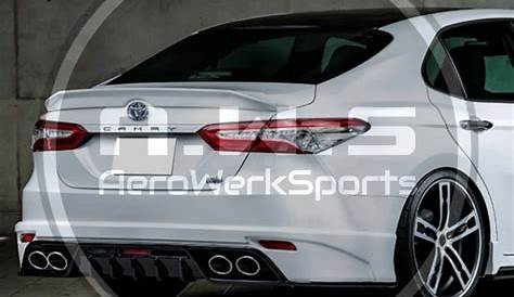Toyota Camry (2018-21) OG Trunk Spoiler (Painted) | Aero Werk Sports