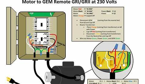 gem remotes wiring diagram