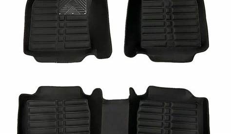 Black Set Floor Mats Liner Custom fit for Toyota Camry 2018-2019 | eBay