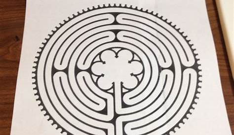 mindfulness printable finger labyrinth