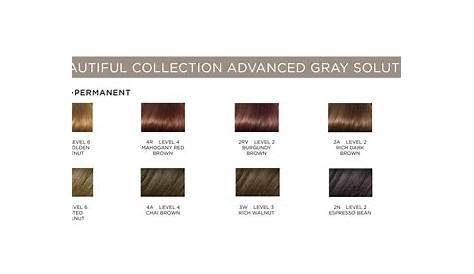 clairol hair color chart