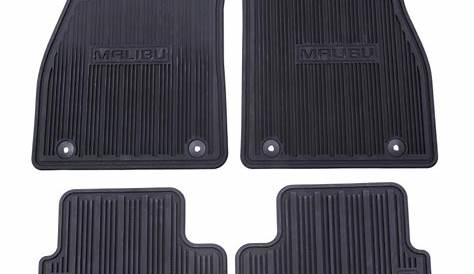 Chevrolet Malibu Front and Rear All-Weather Floor Mats in - 22906996