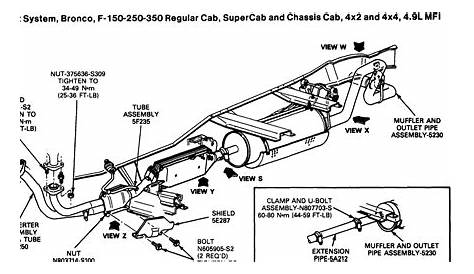 2004 ford f150 catalytic converter diagram