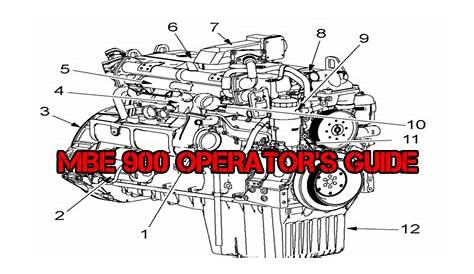 Detroit Diesel MBE 900 Operator's Manual