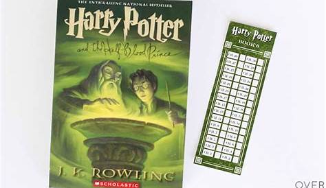 Harry Potter Printable Bookmarks - Over The Big Moon