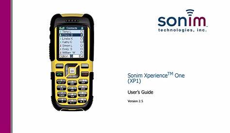 SONIM XP1 USER MANUAL Pdf Download | ManualsLib