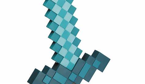 Diamond Minecraft Sword Foam