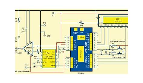 FM Receiver Circuit Using Arduino | Circuit diagram with Explanation