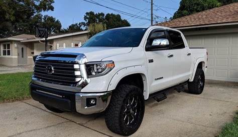 low miles 2018 Toyota Tundra Limited lifted for sale