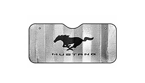Amazon.com: Ford Mustang Fold Up Front Windshield Sun Shade: Automotive