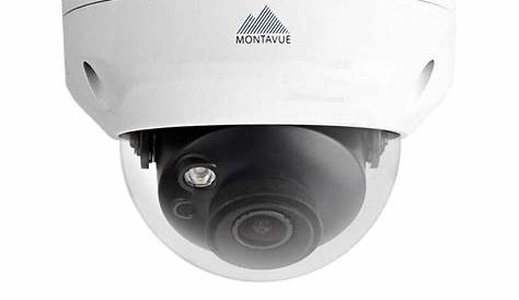 Montavue 4K Hardwired Wired Outdoor Security Camera (4-Pack) in the