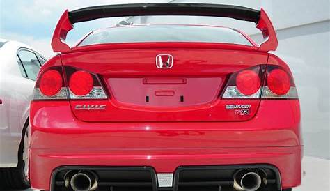 Plasti-dipping Mugen rr rear lip - 8th Generation Honda Civic Forum