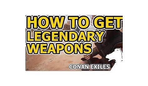 Conan Exiles How To Get Legendary Repair Kits