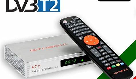 New Dvb-t2 Receiver Stb Gtmedia V7 Tt Dvb-t/t2+c/cable H.265 Hevc 10