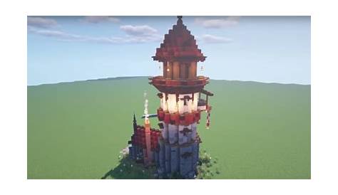 wizard tower roof minecraft