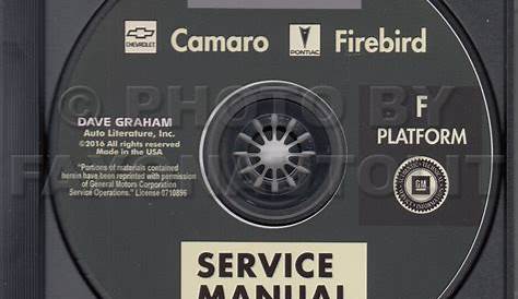 Free Camaro Repair Manual - motherclever