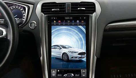 Ford Fusion Mondeo 2017 - 2020 13.6" Vertical Screen Android Radio Tes