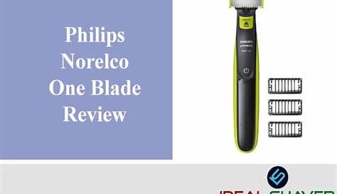 philips norelco oneblade manual