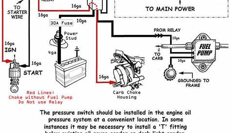 holley carb choke wiring diagram