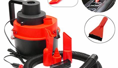 12V Wet Dry Vacuum Cleaner Inflator Portable Handheld Mini Vacuum
