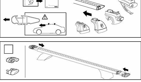 Manual Thule WingBar 961 (page 4 of 8) (All languages)