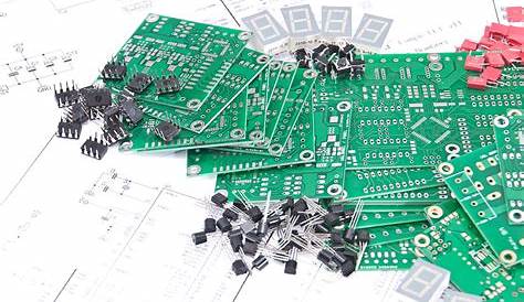 simple circuit board diagram