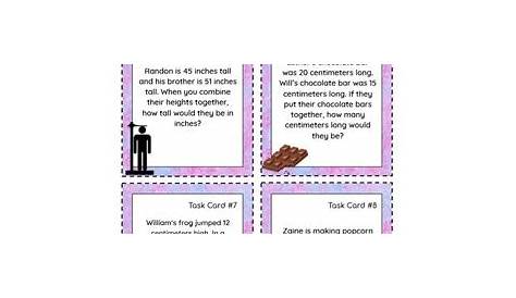 2nd Grade: Measurement Word Problems {2.MD.5} by The Busy Mind of a Teacher