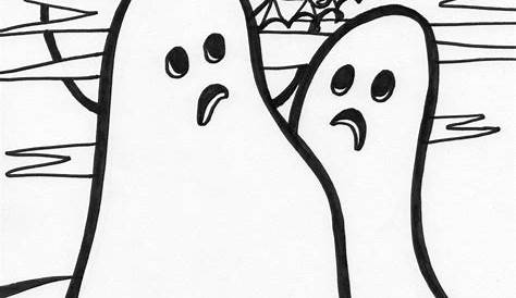 Free Printable Ghost Coloring Pages For Kids