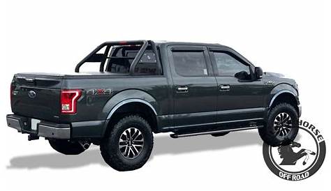 Black Horse fits 00-21 Ford F150 Classic Roll Bar Bed Cargo Sport Rack