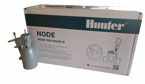 Hunter NODE 100-VALVE-B 9V Battery Irrigation Controller-Single Station