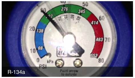 A/C pressure gauge fluctuation problem - YouTube