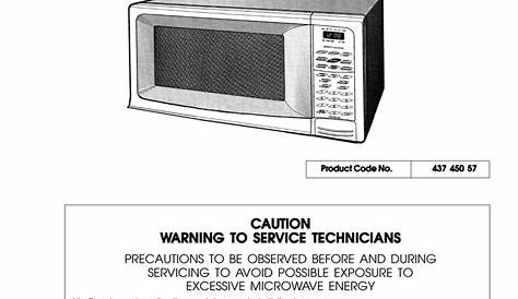 Sanyo EM-F3400SW Microwave Oven User Manual | Manualzz