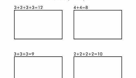 16 Best Images of Addition Arrays Worksheets - Multiplication Repeated