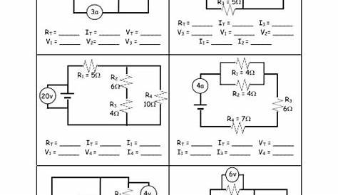 Complex Circuit Problems Ep 905 Answer Key