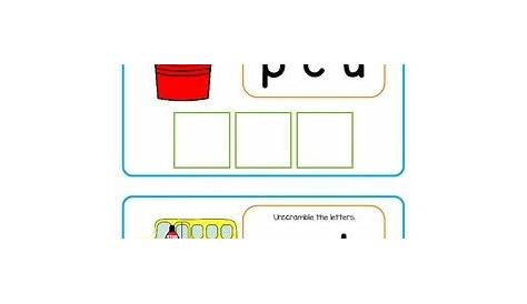 Scramble The Letters To Make Words : Solved Lesson 8 Activity A Text