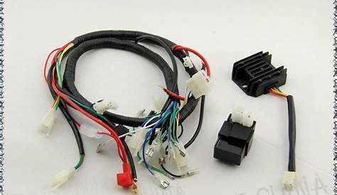 250CC+RECTIFIER+CDI QUAD WIRING HARNESS 200 250cc Chinese Electric