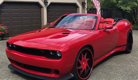 One-of-a-Kind Dodge Challenger Convertible Is Ready for the Summer