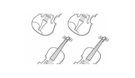 violin template pdf