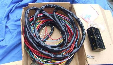 Early VW Dune Buggy Sand Rail Baja Universal Wiring Harness With Fuse