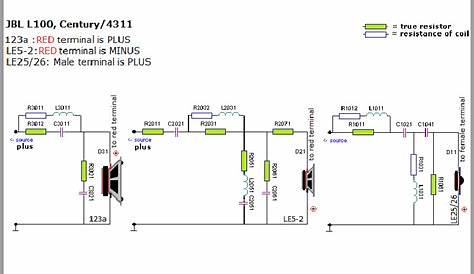 Jbl L100 Classic Crossover Schematic | My XXX Hot Girl