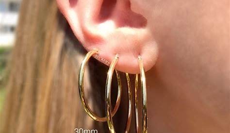 hoop earring size chart