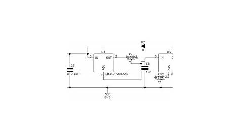 12v Battery Charger Circuit Diagram using LM317 (12V Power Supply)