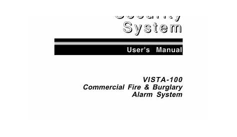 ADEMCO VISTA-100 User manual | Manualzz