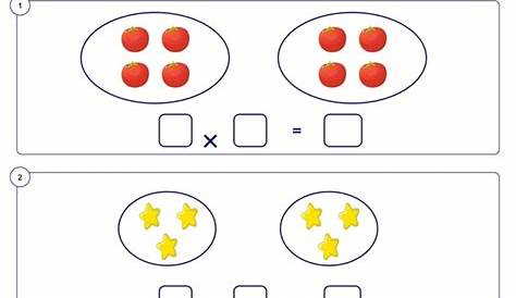 Multiplication Using Equal groups - Math Worksheets - SplashLearn